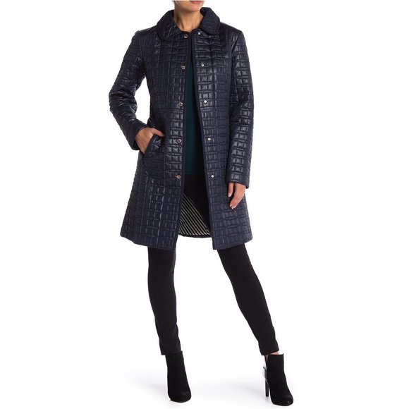 NWT Kate Spade Quilted Parka Jacket - Picture 1 of 10